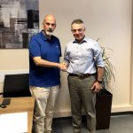 Συνάντηση εργασίας του αναπληρωτή Περιφερειάρχη, Χαράλαμπου Μπονάνου στα γραφεία του Athens Film Office