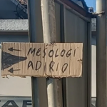 Αυτή είναι η viral πινακίδα στην Κατοχή Μεσολογγίου