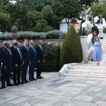 Η δεξίωση για τα 50 χρόνια από την Αποκατάσταση της Δημοκρατίας στο Προεδρικό Μέγαρο - Δείτε φωτογραφίες