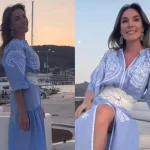 Τατιάνα Στεφανίδου με τον Νίκο Ευαγγελάτο στη Ζάκυνθο