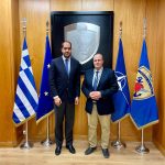Συνάντηση Προέδρου Επιμελητηρίου Αχαϊας κ. Πλάτωνα Μαρλαφέκα με τον Υφυπουργό Εθνικής Άμυνας