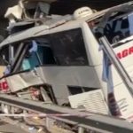 Τουρκία: Πολύνεκρο δυστύχημα με λεωφορείο που έπεσε σε γέφυρα (εικόνες)