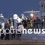 Στο Κατάκολο μετανάστες που διασώθηκαν στο Ιόνιο