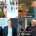Οι μεγαλοοφειλέτες του Δημοσίου: Επώνυμοι, φαντάσματα και... σκελετοί του παρελθόντος χρωστούν €123 δισ. στην Εφορία