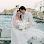Γιώργος Εμπειρίκος και Jaclyn Vernet: Jet set γάμος στην Άνδρο