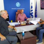 Ενημέρωση του Αν Περιφερειάρχη Χ. Μπονάνου για την ανακατασκευή του παραλιακού δρόμου από τον Άγιο Βασίλειο ως το Ρίο