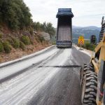 Προχωρά με γρήγορους ρυθμούς το έργο ανακατασκευής της οδού προς το Παναχαϊκό όρος - ΦΩΤΟ