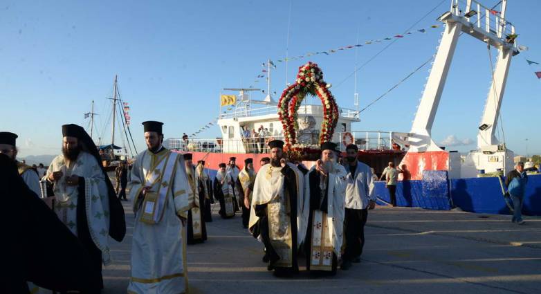 Μεγαλειώδης Λιτανεία της Τιμίας Κάρας του Απ. Ανδρέου στην Πάτρα - ΦΩΤΟ