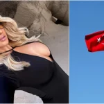 Ιωάννα Τούνη: Αντιδράσεις με νέα ανάρτηση όπου φωτογραφίζει την τουρκική σημαία