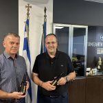 Επίσκεψη του κου. Γ.Ντάνου, δημιουργού της μπύρας ‘’Ammousa’’, στο Επιμελητήριο Αχαΐας.