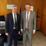 ΘΕΟΔΩΡΟΣ ΜΠΑΡΗΣ: Συναντήσεις με Ν. Ταχιάο και Μιχ. Μπεκίρη - ΦΩΤΟ