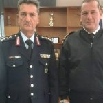 Εθιμοτυπική επίσκεψη του Αναπληρωτή Κεντρικού Λιμενάρχη Πατρών στη Γενική Περιφερειακή Αστυνομική Διεύθυνση Δυτικής Ελλάδας