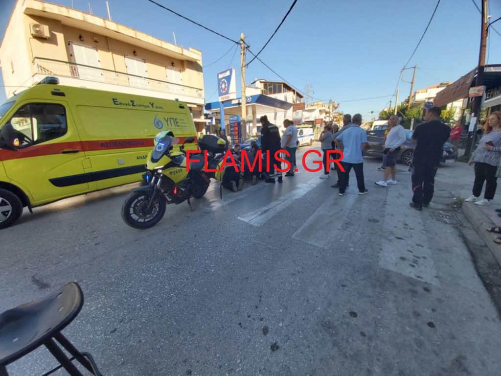 ΠΑΤΡΑ - Τροχαίο Σοκ με ποδηλάτη στην Πατρών - Κλάους