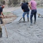 Άνω Καλλιθέα: Ολοκληρώθηκε το έργο τσιμεντότρωσης χωματόδρομου