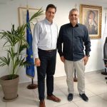 Συνάντηση Πέτρου Ψωμά με τον Δήμαρχο Τρίπολης