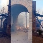 Φωτιά στην Κορινθία: Κάηκε η ιστορική εκκλησία της Παναγίας των Καταφυγίων
