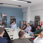 Επίσκεψη Πλάτωνα Μαρλαφέκα και αντιπροσωπείας της Διοίκησης του Επιμελητηρίου Αχαΐας σε πρότυπη Αχαϊκή επιχείρηση και τη Βιομηχανική Περιοχή Πατρών