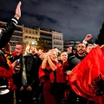 Αλβανοί γιόρτασαν στην πλατεία Συντάγματος την Ημέρα της Ανεξαρτησίας τους