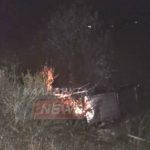 ΑΧΑΪΑ - ΔΕΙΤΕ ΦΩΤΟ: Αγροτικό έπεσε μέσα σε γεφύρι τη νύχτα