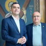Συνάντηση πολιτευτή Αχαΐας ΝΔ Ανδρέα Τσώκου με τον Πρύτανη Πανεπιστημίου Πατρών Χρήστο Μπούρα