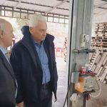 Επίσκεψη Φ. Ζαΐμη στο Εκκλησιαστικό - Λαογραφικό,Μουσείο και στον Ελαιουργικό Συνεταιρισμό Λουσικών