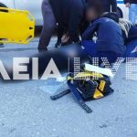 Σοβαρό τροχαίο στον Πύργο - Σοκαριστικό βίντεο με τον τραυματισμό δικυκλιστή (ΒΙΝΤΕΟ)