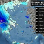 ΠΙΝΑΚΑΣ: Στη Δυτική Ελλάδα οι περισσότερες βροχές το Σαββατοκύριακο