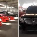 Τα πανάκριβα αυτοκίνητα του Μπασάρ Αλ Άσαντ – Βίντεο από το γκαράζ του παλατιού που λεηλάτησαν αντάρτες