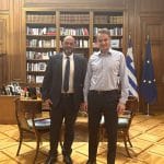 Ενημέρωση Ιάσονα Φωτήλα στον Πρωθυπουργό