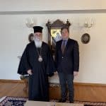 ΑΧΑΪΑ: Ο Δημήτρης Παλούμπης συναντήθηκε με τον Μητροπολίτη Ιερώνυμο - ΦΩΤΟ
