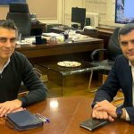Συνάντηση του πολιτευτή Αχαΐας με την Νέα Δημοκρατία Ανδρέα Τσώκου με τον Υφυπουργό Οικονομίας Χρίστο Δήμα