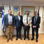 Συνάντηση Προέδρου Δημοτικού Λιμενικού Ταμείου Αιγιαλείας Ανδρέα Οικονόμου με τον υφυπουργό Ναυτιλίας Στέφανο Γκίκα
