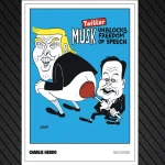 Βιτριολικά σκίτσα του Charlie Hebdo με τον Έλον Μασκ: Σαν σκουλήκι πετιέται από τη σορό του Ζαν Μαρί Λε Πεν