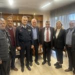 ΠΑΤΡΑ: - ΦΩΤΟ: Εθιμοτυπική επίσκεψη της Ένωσης Συνταξιούχων Αστυνομίας Πόλεων και ΕΛ.ΑΣ. 