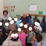 Ο Γιώργος Κατσίποδος στο 23ο Δημοτικό Σχολείο Πατρών – Ζωγράφισε με τους μαθητές!