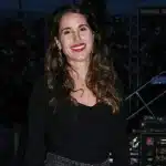 Η Παυλίνα Βουλγαράκη φωτογραφίζει τον σύντροφό της λίγο πριν γίνουν γονείς