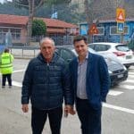 «Αυτοψία» Πέτρου Ψωμα στα Καμίνια – Επισκέφτηκε τα σημεία εκτροπής της Εθνικής Οδού