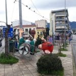 ΠΑΤΡΑ - ΦΩΤΟ: Βανδαλισμοί και καταστροφές σε έξι μπάστακες του Καρναβαλιού