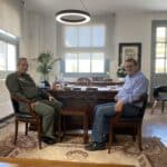 ΠΑΤΡΑ: Επίσκεψη του νέου Διοικητή του ΚΕΤΧ στον Δήμαρχο