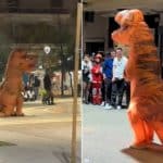 Η Πάτρα γέμισε... δεινόσαυρους - Οι στολές που έγιναν viral φέτος στο Τik Τok (videos)