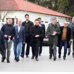 Θεσσαλονίκη: Τους εγκαυματίες στο νοσοκομείο Παπανικολάου επισκέφθηκαν οι υπουργοί Υγείας και Εξωτερικών της Βόρειας Μακεδονίας