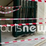 Αμαλιάδα: Αυτοκίνητο "καρφώθηκε" στην είσοδο των Δικαστηρίων - ΦΩΤΟ