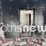 Πύργος: Πυρκαγιά κατέστρεψε ολοσχερώς παραθεριστική κατοικία - ΒΙΝΤΕΟ
