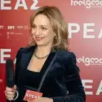 Η Μαρία Καλλιμάνη ήρθε στην Πάτρα για την προβολή του βραβευμένου φιλμ του Δημήτρη Νάκου "Κρέας"