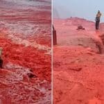 Απόκοσμο φαινόμενο σε δημοφιλή παραλία του Ιράν!