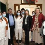 Κώστας Πελετίδης και Βίβιαν Σαμούρη στα ιδρύματα της Πάτρας - ΔΕΙΤΕ ΦΩΤΟ