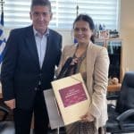 Την Πρέσβη του Μπαγκλαντές υποδέχτηκε στο Δημαρχείο Δυτικής Αχαΐας ο Γ. Αλεξόπουλος