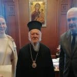 Συνάντηση Φωκίωνα Ζαΐμη με τον Οικουμενικό Πατριάρχη Βαρθολομαίο στο Φανάρι