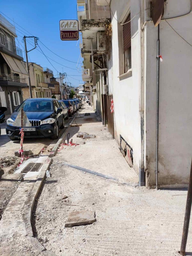 ΠΑΤΡΑ - ΦΩΤΟ: Αδύνατη η πρόσβαση στου «Τσολιά»