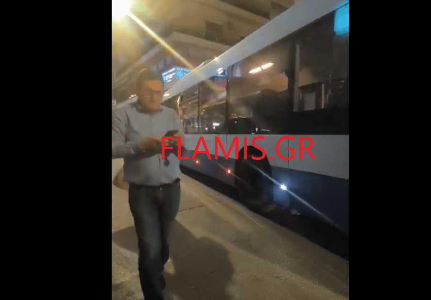 ΠΑΤΡΑ: Τροχαίο ατύχημα με λεωφορείο για τον Δήμαρχο Κώστα Πελετίδη τη νύχτα! ΔΕΙΤΕ ΦΩΤΟ